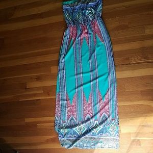 Colorful maxi dress